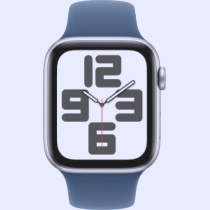 Smartwatch Apple Watch SE GPS 40mm Silver Alu Sport S/M Granatowy (MXEC3QF/A) - Smartwatche - Apple