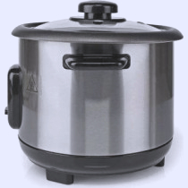 Multicooker Nedis Nedis KARC110AL szybkowar 1 l 400 W Czarny, Srebrny - Multicookery - Nedis