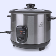 Multicooker Nedis Nedis KARC115AL szybkowar 1,5 l 500 W Srebrny - Multicookery - Nedis