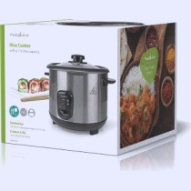Multicooker Nedis Nedis KARC115AL szybkowar 1,5 l 500 W Srebrny - Multicookery - Nedis